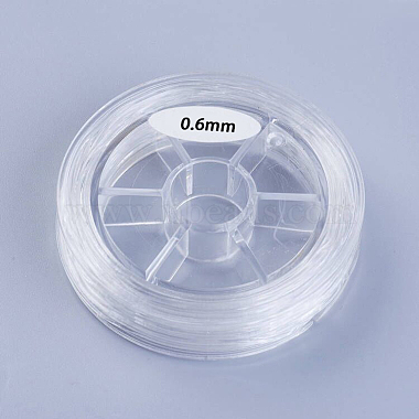 Cordon de cristal élastique japonais rond(EW-G008-01-0.6mm)-3