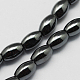 Non-magnetic Synthetic Hematite Beads Strands(X-G-Q896-9x6mm)-2
