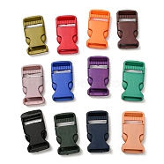 48Pcs 12 Colors Nylon Side Release Buckles, Survival Bracelet Clasps, Mixed Color, 57x30x9.5mm, Hole: 5x25mm, 4pcs/color(FIND-SZ0001-80)