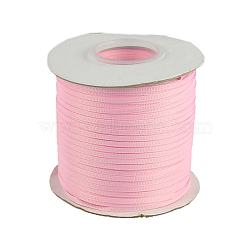 Grosgrain Ribbon, Pink, 3/8 inch(9mm), 100yards/roll(91.44m/roll)(SRIB-D003-9mm-123)