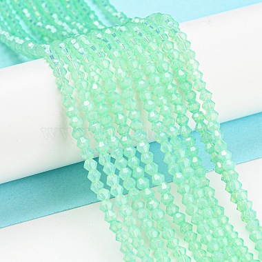 Baking Painted Transparent Glass Beads Strands(DGLA-F029-J2mm-05)-2