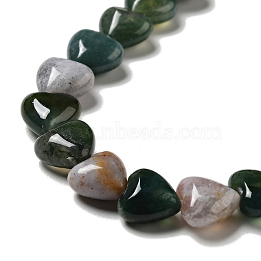 Chapelets de perles en agate indienne naturelle(G-B022-08B)-4