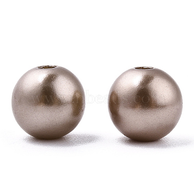 Perles d'imitation en plastique ABS peintes à la bombe(OACR-T015-05C-05)-2
