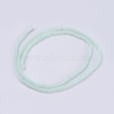 Chapelets de perle en verre opaque de couleur unie(X-GLAA-F076-A11)-2