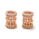 Rack Plating Brass Cubic Zirconia European Beads(KK-K349-05RG)-1