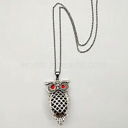 Owl Pendant Necklace for Women Men(NU5581-3)