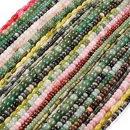 Natural Gemstone Beads Strands, Mixed Shapes(Random Shape), 4~60x4~57mm, Hole: 1~2mm, 14.5 inch~15.1 inch(37~38.5cm)(G-F513-04-M)