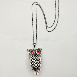 Owl Pendant Necklace for Women Men(NU5581-3)