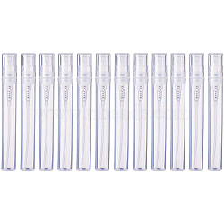 Transparent Travel Portable Perfume Spray Bottles, Clear, Clear, 10x1.2cm, capacity: 5ml(MRMJ-BC0001-21)