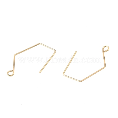 Brass Earring Hooks(KK-CBA2395-11G)-2