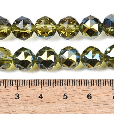 Transparent Electroplate Glass Beads Strands(EGLA-N002-34C-B16)-3