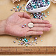 cheriswelry 12 нити 12 стили выпечки окрашенные перламутровые стеклянные жемчужные круглые нити из бисера(HY-CW0001-03A)-7