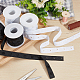 AHADERMAKER 10 Yards 2 Colors Plastic Snap Button Tape Trim Polyester Ribbons(OCOR-GA0001-61)-4
