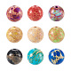 Kissitty 90pcs 9 perles de jaspe impérial naturel de couleur(G-KS0001-14)-1