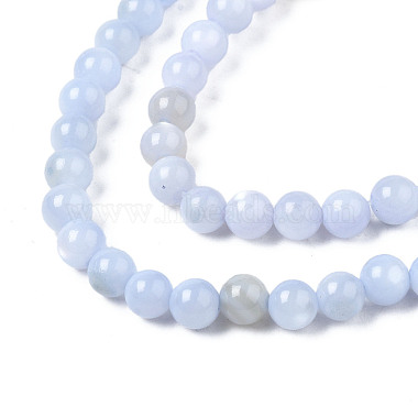 Eau douce naturelle de coquillage perles brins(BSHE-T009A-01F)-3