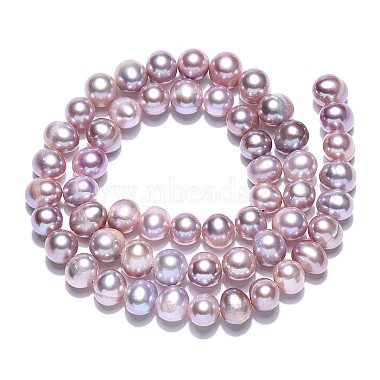 Natural Cultured Freshwater Pearl Beads Strands(PEAR-N013-06S)-4