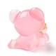 Ornements mignons de petit ours en résine lumineuse(RESI-Z008-01C)-2