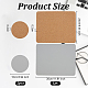3Pcs Cork & Leather Mouse Pad(AJEW-OC0014-75A)-2