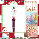 Craspire 20шт. 5 цвета снеговика рождественская тема пищевые экологически чистые силиконовые бусины(SIL-CP0001-05)-5