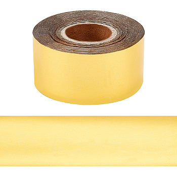 Hot Foil Stamping Tapes, Craft Paper, with Spool, for Scrapbook, LOGO Making, Gold, 32mm, 120m/roll