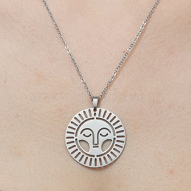 Sun 201 Stainless Steel Necklaces