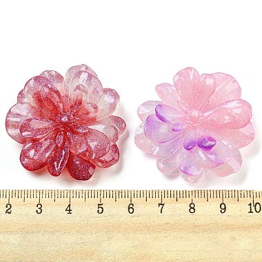 Luminous Transparent Epoxy Resin Decoden Cabochons(CRES-M032-04G)-4