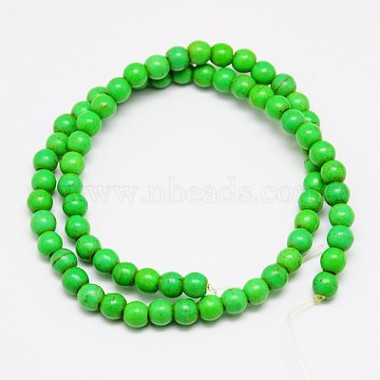 Synthetic Turquoise Beads Strands(X-TURQ-G106-4mm-02B)-2