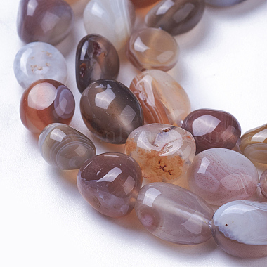 Natural Botswana Agate Beads Strands(X-G-P433-20)-3