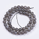 Natural Black Moonstone Beads Strands(G-J157-8mm-05)-2