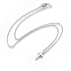 Non-Tarnish 304 Stainless Steel Pendant Necklaces(NJEW-E141-42P)-1