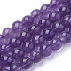 Natural Amethyst Beads Strands(G-Q961-17-8mm)-1