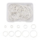 52Pcs 10 Style Brass Linking Rings(KK-YS0001-07)-1