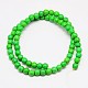 Chapelets de perles en turquoise synthétique(X-TURQ-G106-4mm-02B)-2