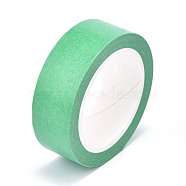 DIY Solid Color Scrapbook Decorative Paper Tapes, Self Adhesive Tapes, Medium Aquamarine, 15mm, about 10m/roll(DIY-M008-A07)