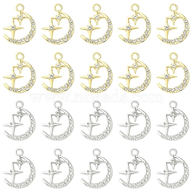 10個の亜鉛合金ペンダント(FIND-YW0009-31G)-2