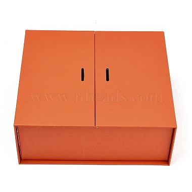 Cardboard Paper Double Door Gift Magnetic Cases(CON-K015-07B-03)-1