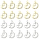 10個の亜鉛合金ペンダント(FIND-YW0009-31G)-2