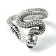 Snake Alloy Open Cuff Rings(RJEW-K275-53AS)-2