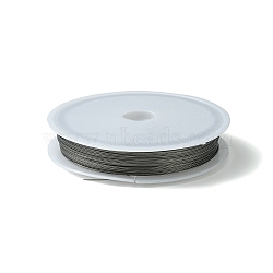 Tiger Tail Wire, Nylon-coated Stainless Steel, Original Color, Raw, Size : about 28 Gauge(0.3mm) in diameter, about 229.65 Feet(70m)/roll(X-TWIR-70R0.3MM-1)