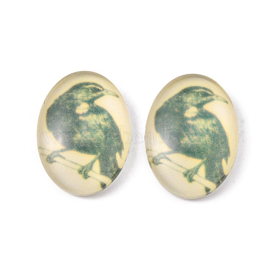 Tempered Glass Cabochons(GGLA-R193-1)-3