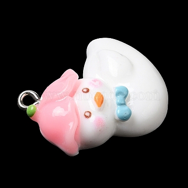 adorables pendentifs en résine opaque(RESI-L038-07P-04)-4