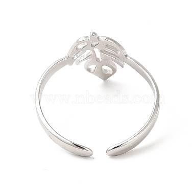 Non-Tarnish 304 Stainless Steel Cuff Rings(RJEW-E063-34P)-3