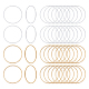 100Pcs 2 Colors Brass Linking Rings(KK-GA0002-14)-1