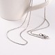 304 Stainless Steel Cable Chain Necklaces(NJEW-JN01526-02)-2