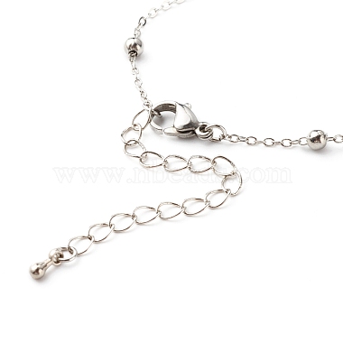 Handmade Brass Satellite Chain Bracelets Making Accessories(X-AJEW-JB01025-01)-4