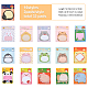 32 Bags 16 Style Cartoon Animal Shape Memo Notepads(DIY-CA0005-92)-2