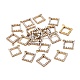 Brass Micro Pave Cubic Zirconia Charms(ZIRC-Q014-018C-NF)-1