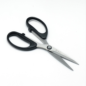Iron Kitchen Scissors, Black, 140x68x9mm