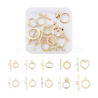 22 Sets 11 Style Alloy Toggle Clasps(FIND-PJ0001-10)-2
