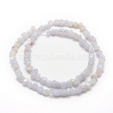Natural Blue Lace Agate Beads Strands(G-F465-03)-2
